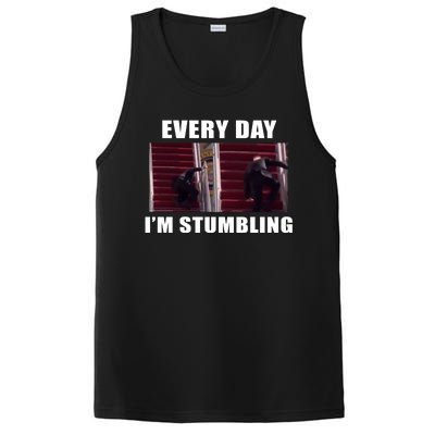 Every Day I'm stumbling Funny Biden PosiCharge Competitor Tank