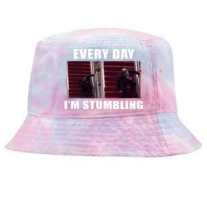 Every Day I'm stumbling Funny Biden Tie-Dyed Bucket Hat