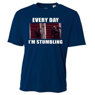 Every Day I'm stumbling Funny Biden Cooling Performance Crew T-Shirt