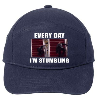 Every Day I'm stumbling Funny Biden 7-Panel Snapback Hat