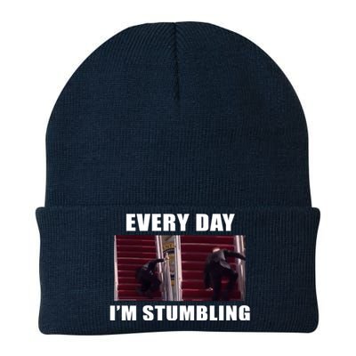 Every Day I'm stumbling Funny Biden Knit Cap Winter Beanie