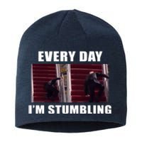 Every Day I'm stumbling Funny Biden Sustainable Beanie