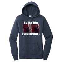 Every Day I'm stumbling Funny Biden Women's Pullover Hoodie