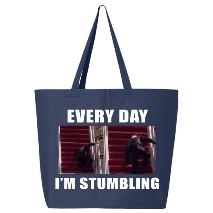 Every Day I'm stumbling Funny Biden 25L Jumbo Tote