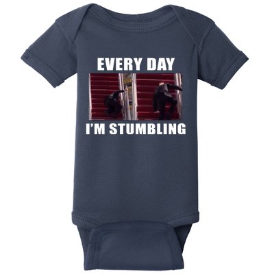 Every Day I'm stumbling Funny Biden Baby Bodysuit