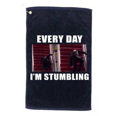 Every Day I'm stumbling Funny Biden Golf Towel