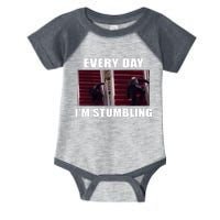 Every Day I'm stumbling Funny Biden Infant Baby Jersey Bodysuit