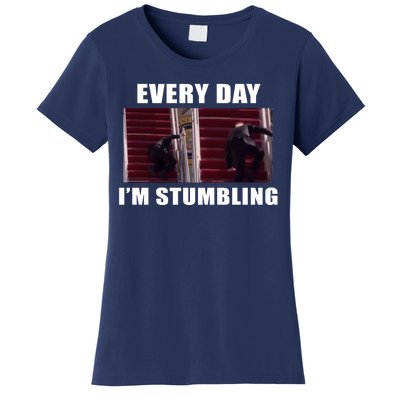 Every Day I'm stumbling Funny Biden Women's T-Shirt