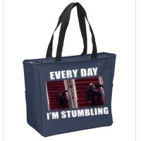 Every Day I'm stumbling Funny Biden Zip Tote Bag