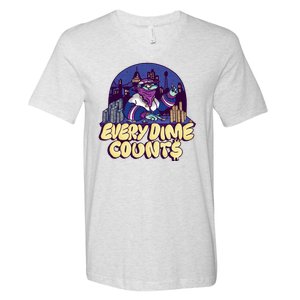 Every Dime Counts V-Neck T-Shirt