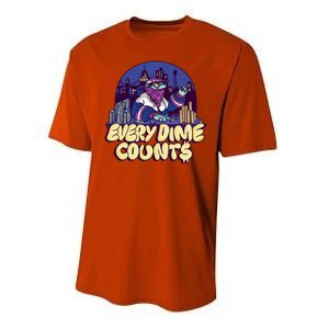 Every Dime Counts Performance Sprint T-Shirt