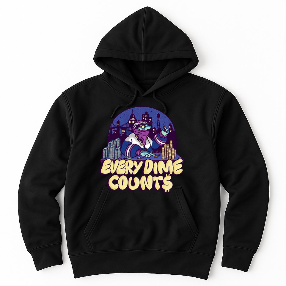 Every Dime Counts Hoodie