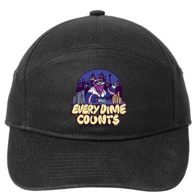 Every Dime Counts 7-Panel Snapback Hat