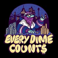 Every Dime Counts Drawstring Bag