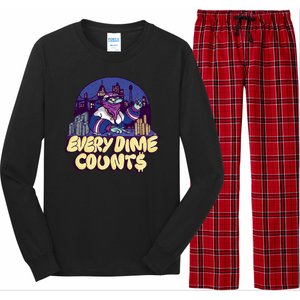 Every Dime Counts Long Sleeve Pajama Set