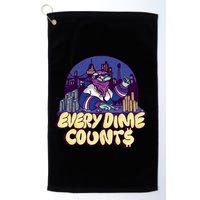 Every Dime Counts Golf Towel
