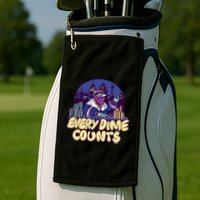Every Dime Counts Golf Towel