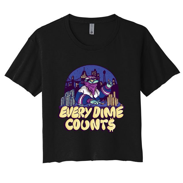 Every Dime Counts Crop Top