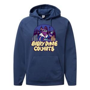 Every Dime Counts Performance Fleece Hoodie