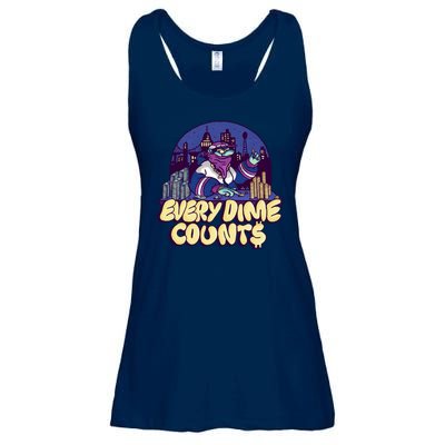 Every Dime Counts Ladies Essential Flowy Tank