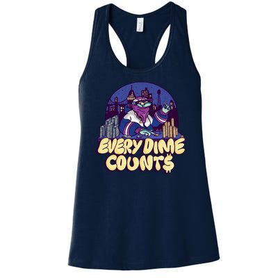 Every Dime Counts Women's Racerback Tank