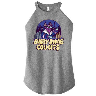 Every Dime Counts Women’s Perfect Tri Rocker Tank