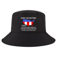 Every Life Maters Except Cool Comfort Performance Bucket Hat