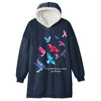 Every Little Thing Is Gonna Be Alright Hooded Wearable Blanket