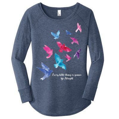 Every Little Thing Is Gonna Be Alright Women's Perfect Tri Tunic Long Sleeve Shirt