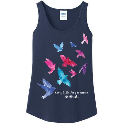 Every Little Thing Is Gonna Be Alright Ladies Essential Tank