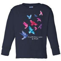 Every Little Thing Is Gonna Be Alright Toddler Long Sleeve Shirt