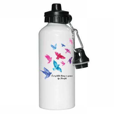 Every Little Thing Is Gonna Be Alright Aluminum Water Bottle