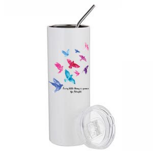 Every Little Thing Is Gonna Be Alright Stainless Steel Tumbler