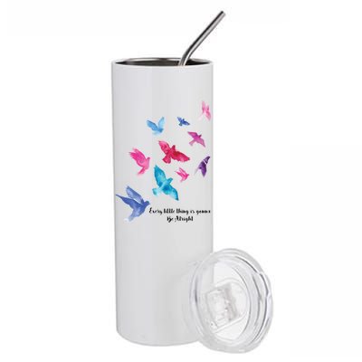 Every Little Thing Is Gonna Be Alright Stainless Steel Tumbler