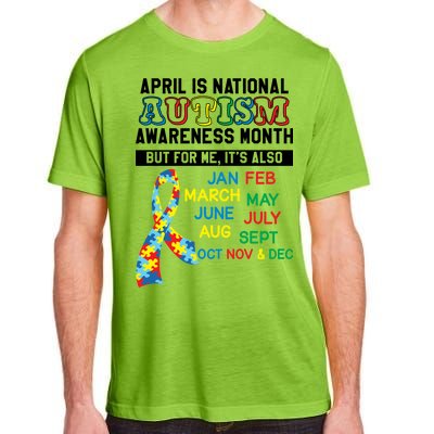 Every Month Is Autism Month Adult ChromaSoft Performance T-Shirt