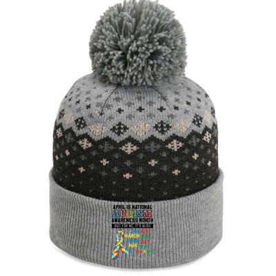 Every Month Is Autism Month The Baniff Cuffed Pom Beanie