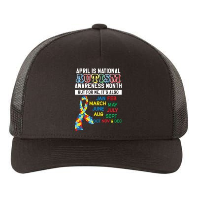 Every Month Is Autism Month Yupoong Adult 5-Panel Trucker Hat