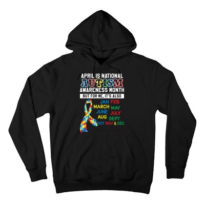 Every Month Is Autism Month Hoodie