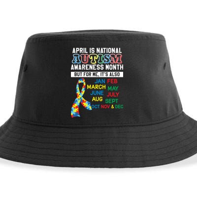 Every Month Is Autism Month Sustainable Bucket Hat