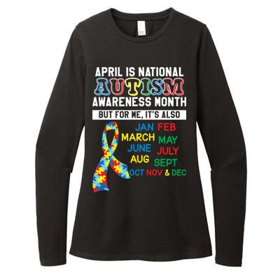 Every Month Is Autism Month Womens CVC Long Sleeve Shirt