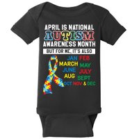 Every Month Is Autism Month Baby Bodysuit