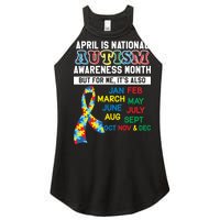 Every Month Is Autism Month Women's Perfect Tri Rocker Tank