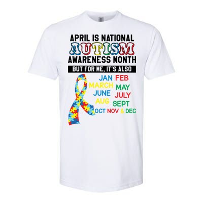 Every Month Is Autism Month Softstyle CVC T-Shirt