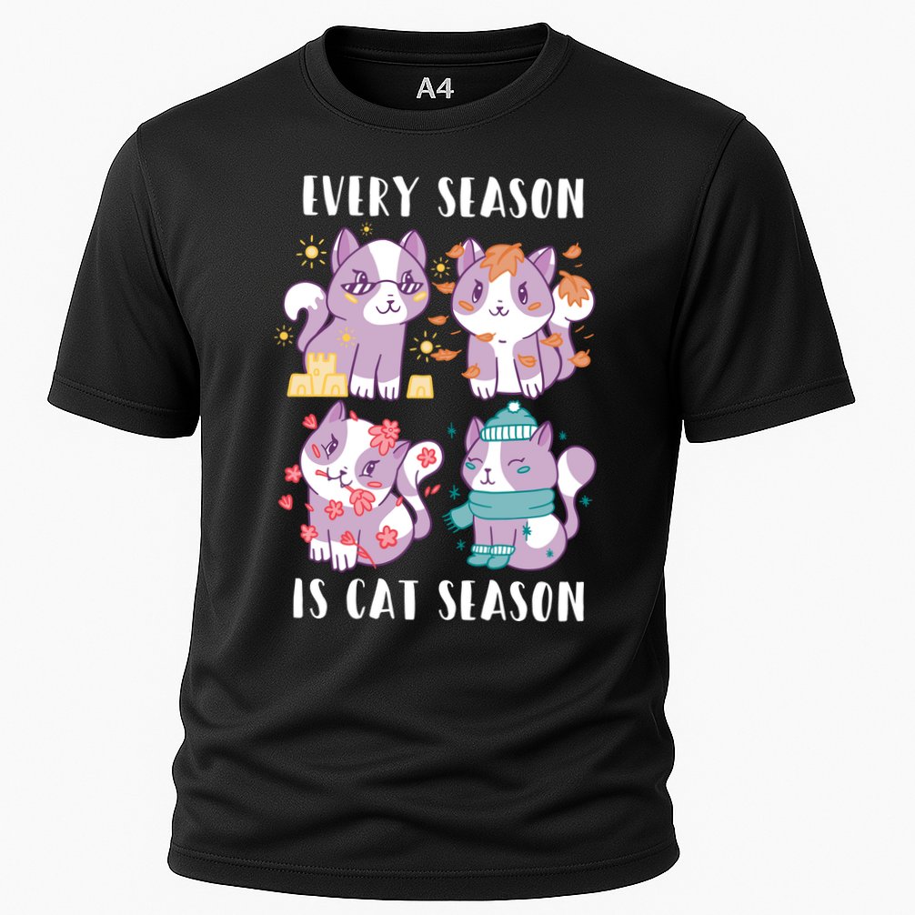 Every Season Is Cat Season Cooling Performance Crew T-Shirt
