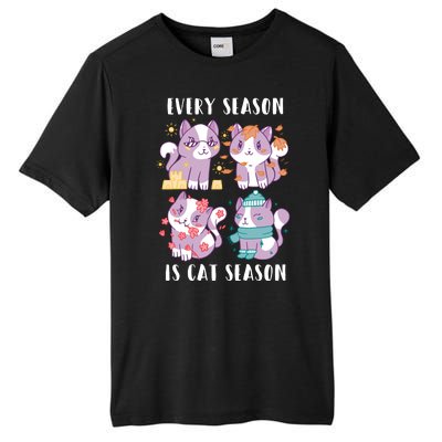 Every Season Is Cat Season Tall Fusion ChromaSoft Performance T-Shirt