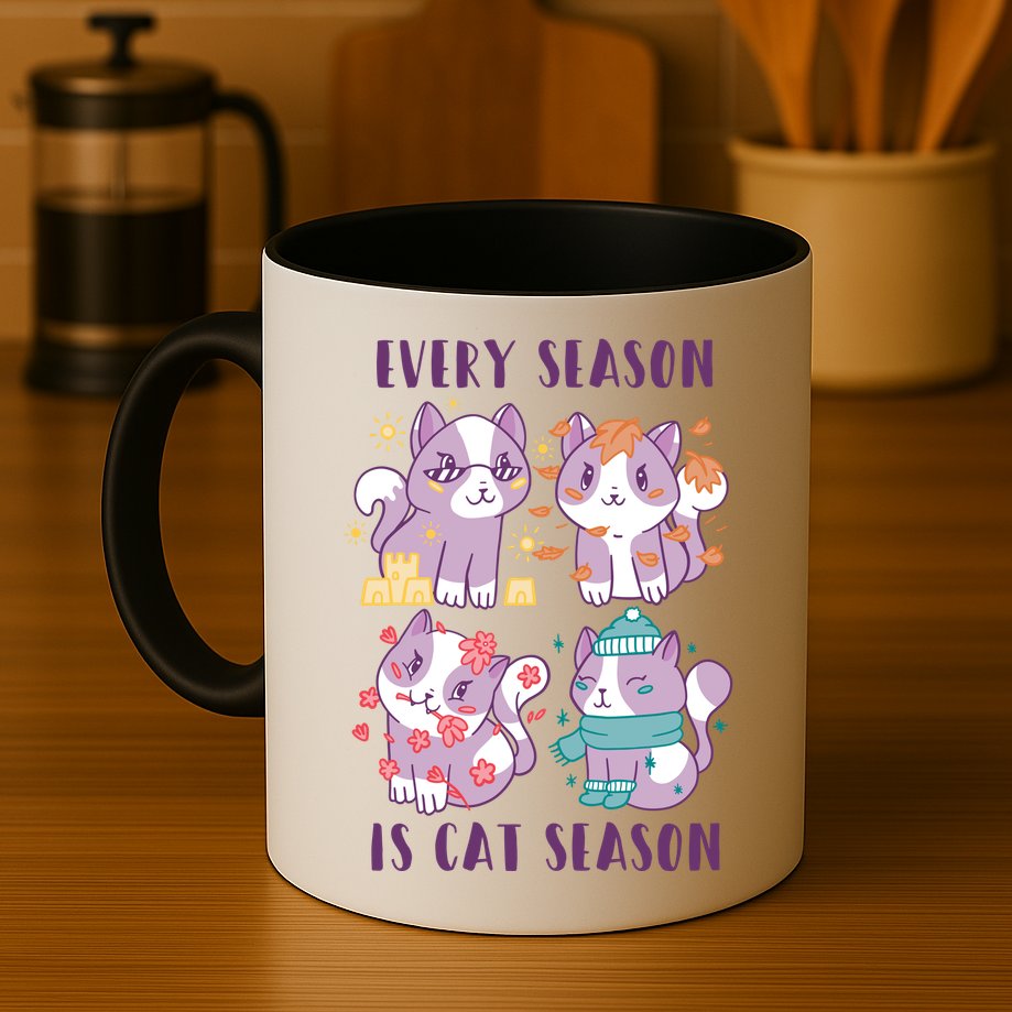 Every Season Is Cat Season Mug