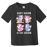 Every Season Is Cat Season Toddler T-Shirt