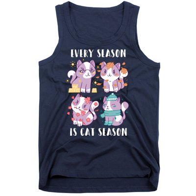 Every Season Is Cat Season Tank Top