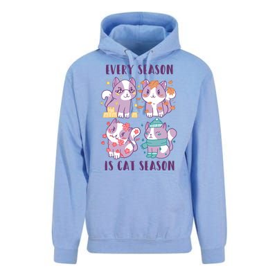 Every Season Is Cat Season Unisex Surf Hoodie