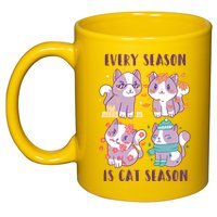 Every Season Is Cat Season 11oz C Handle Ceramic Mug